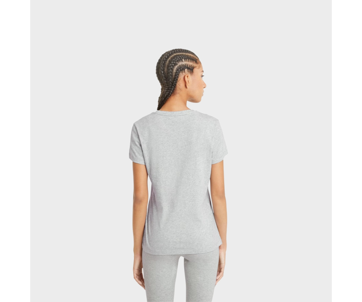 T-shirt Gris pour Femme Essentials Logo