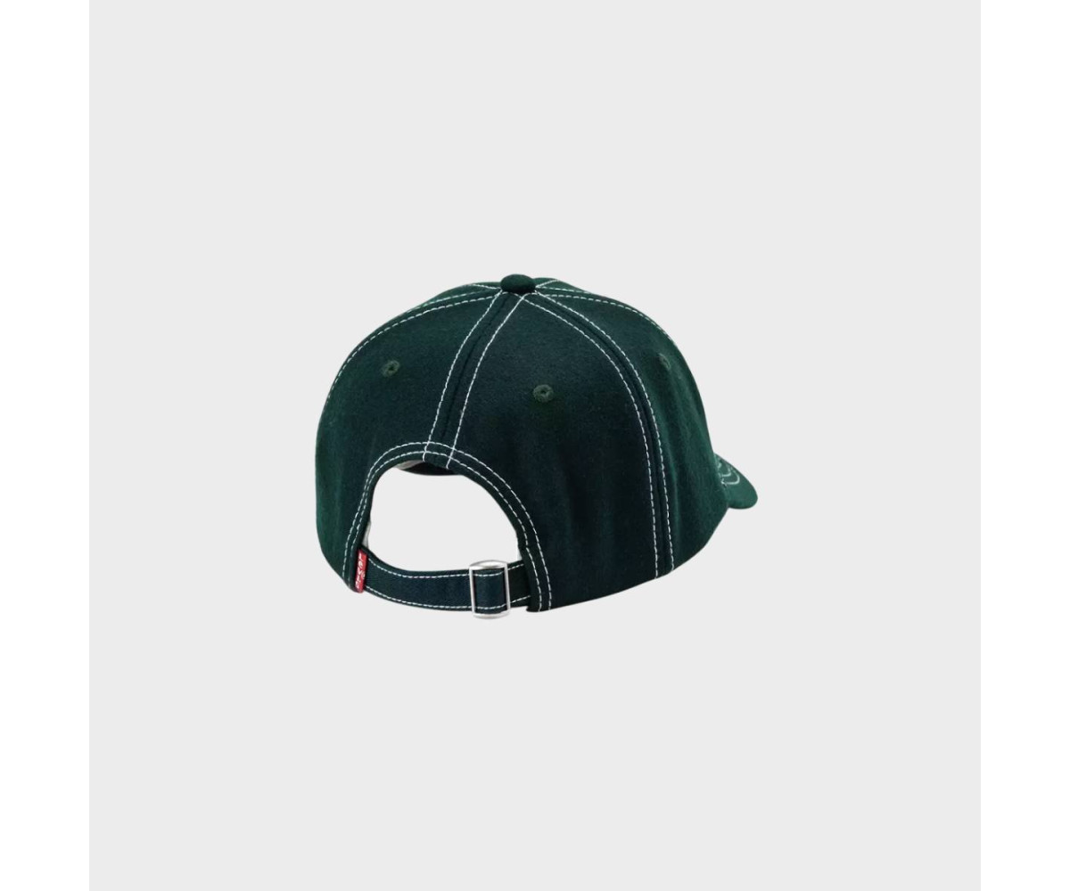 Casquette Vert Logo Headline